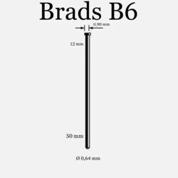 Микрошпилька Brads B6