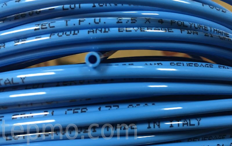 Трубка полиуретановая TPU 4/2.5 синяя