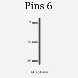 Микрошпилька Pins 6